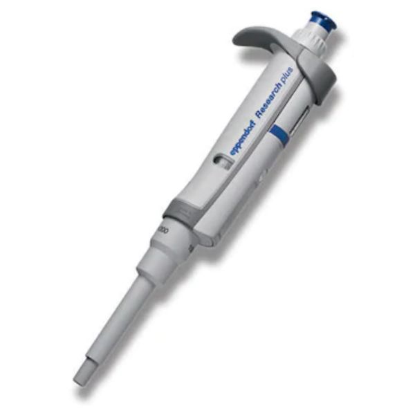 图片 Eppendorf Research® plus, 单道, 可调量程, 包含epT.I.P.S.® 吸头® 盒装, 100 – 1,000 µL, 蓝色