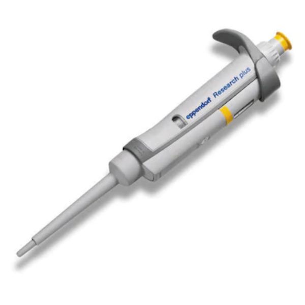 图片 Eppendorf Research® plus, 单道, 可调量程, 包含epT.I.P.S.® 吸头® 盒装, 2 – 20 µL, 黄色