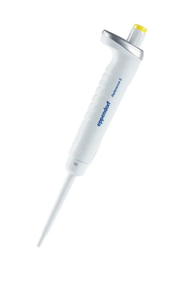 图片 Eppendorf Reference® 2, 单道, 固定量程, 50 µL, 黄色