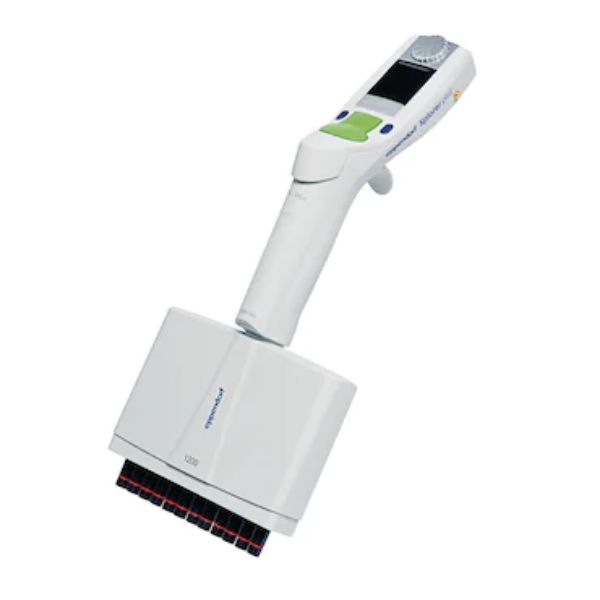 图片 Eppendorf Xplorer® plus, 12 道, 可调量程, 50 – 1,200 µL, 绿色