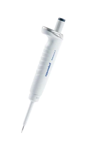 图片 Eppendorf Reference® 2, 单道, 可调量程, 包含epT.I.P.S.® 吸头® 盒装, 0.1 – 2.5 µL, 深灰色