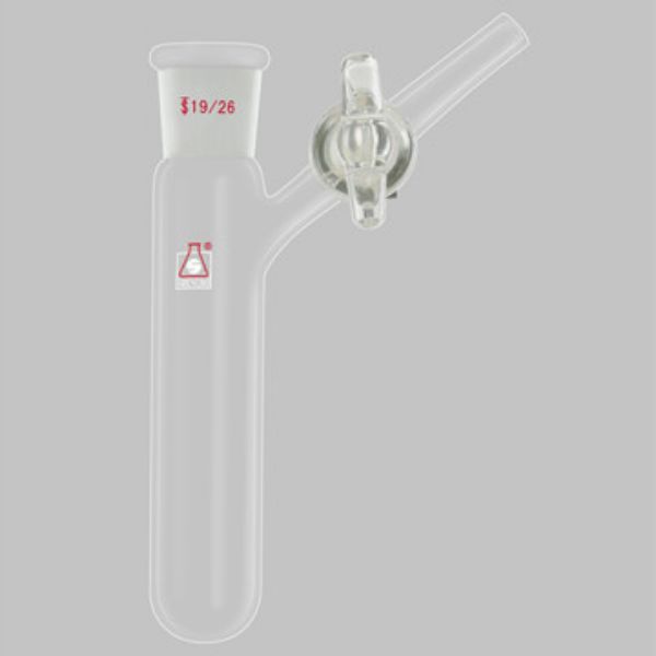 图片 反应管 容量25ml 磨口14 玻璃节门